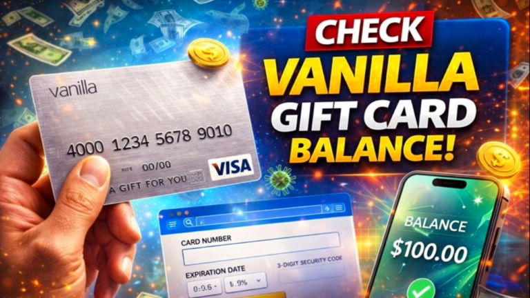 💳 How to Check Vanilla Gift Card Balance – Easy Step-by-Step Guide Untitled 46 768x432