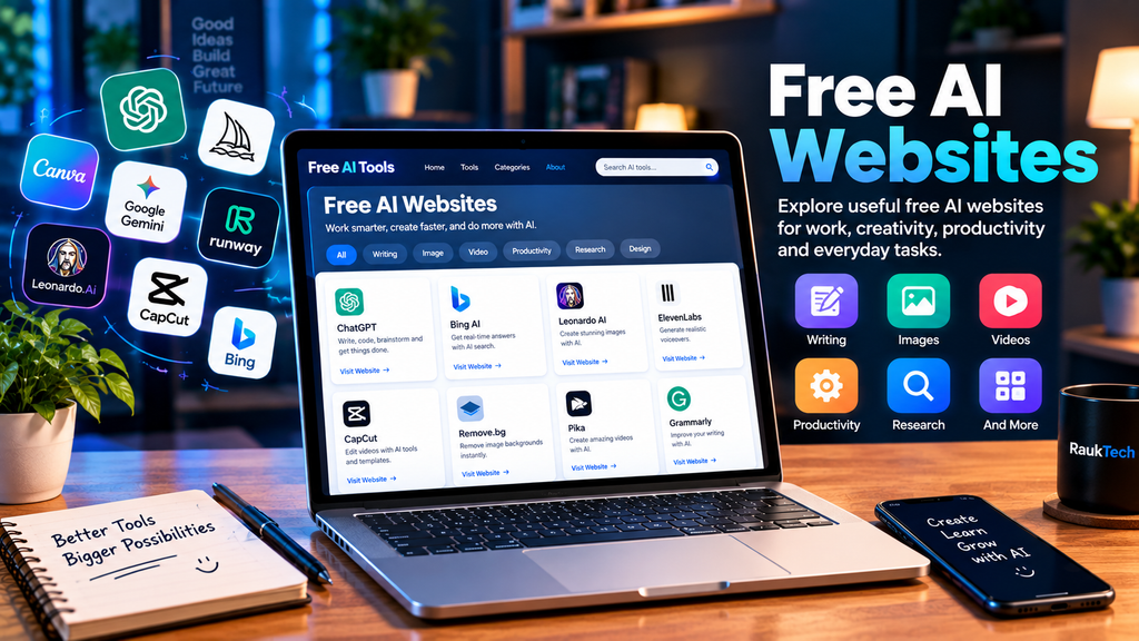 free ai websites workspace