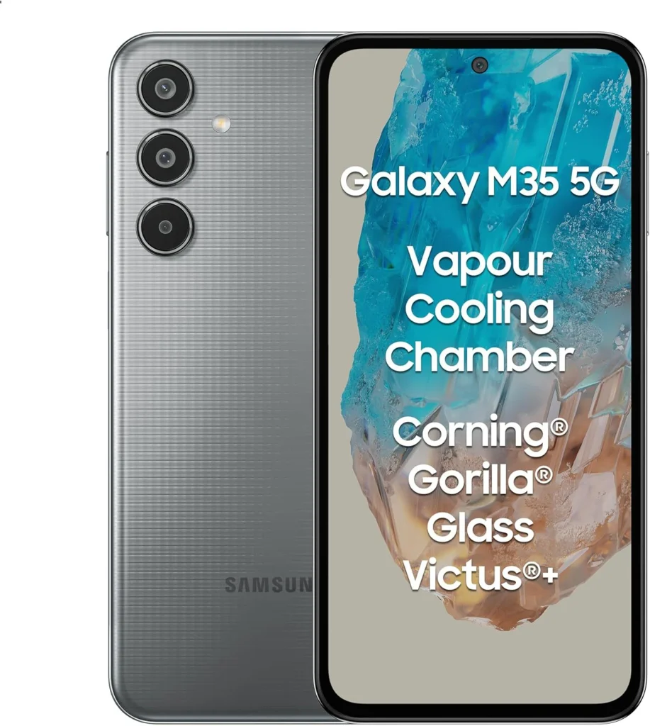 Best Smartphones Around ₹15000 galaxy m35 5g sm m356b samsung original imah2z9xfh4gajfe